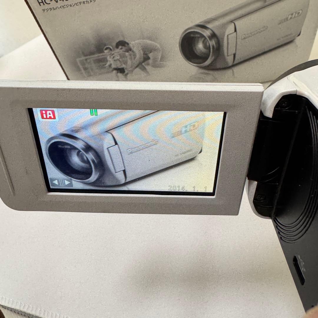 【美品・動作確認済み】HC-V230M ビデオカメラ 本体 シルバー