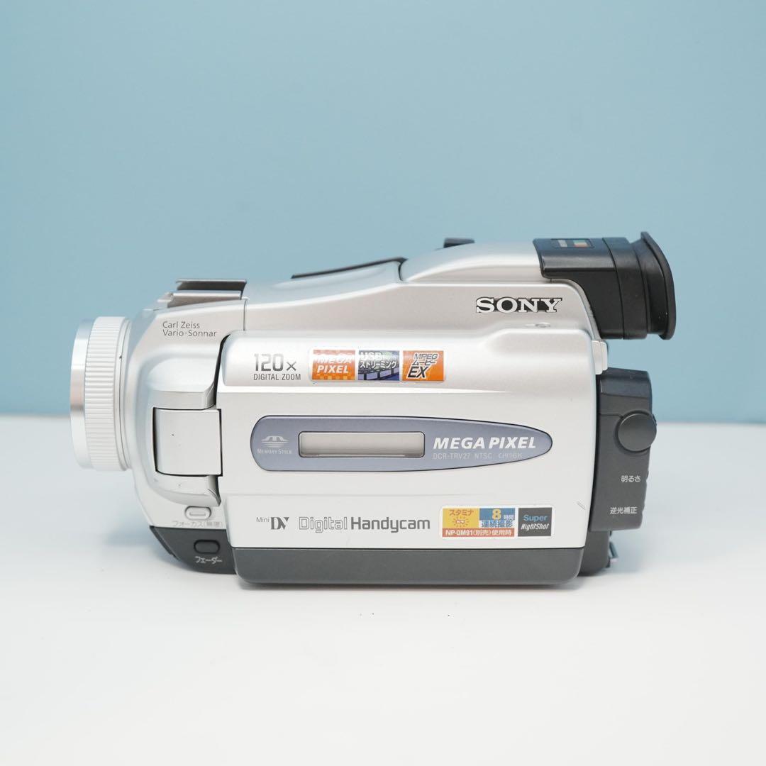 SONY DCR-TRV27 ビデオカメラ 美品 a4828