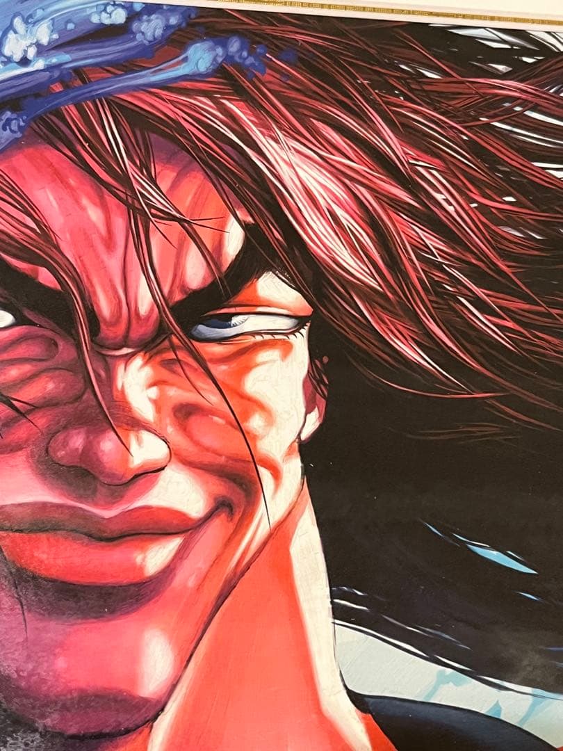 バ*ビ様 【希少】 グラップラー刃牙 板垣恵介 直筆サイン入りミストグラフ 19