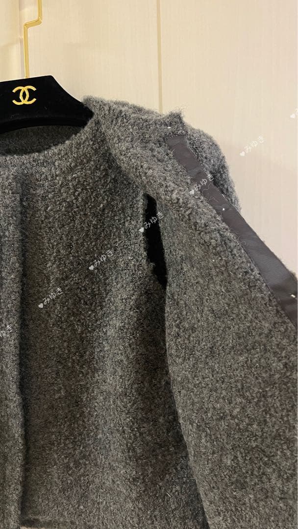 Bibiy. STELLAR OPEN CARDIGAN新品グレー