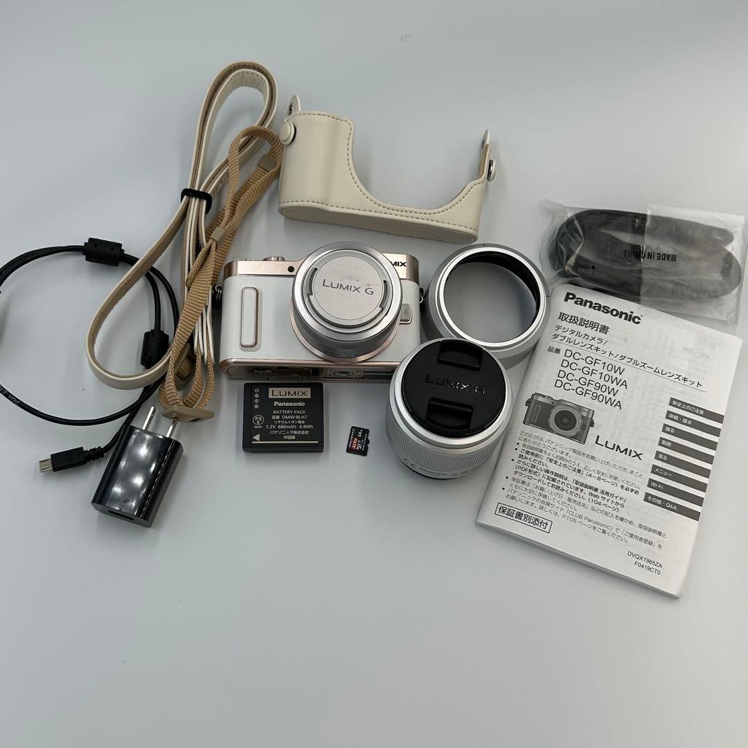 Panasonic LUMIX G DC-GF10W ミラーレスカメラ
