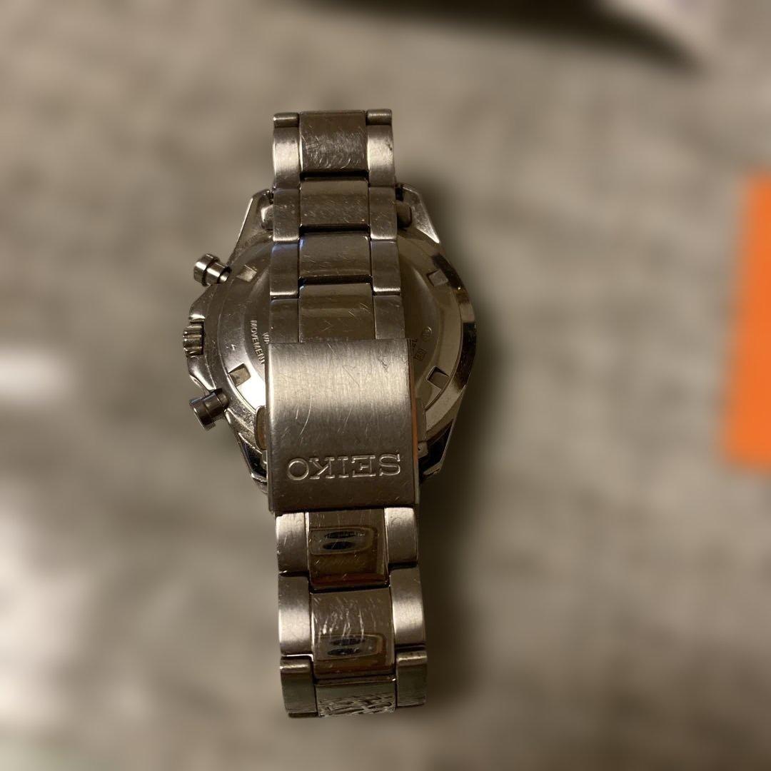 SEIKO SBTR007 シルバー 時計