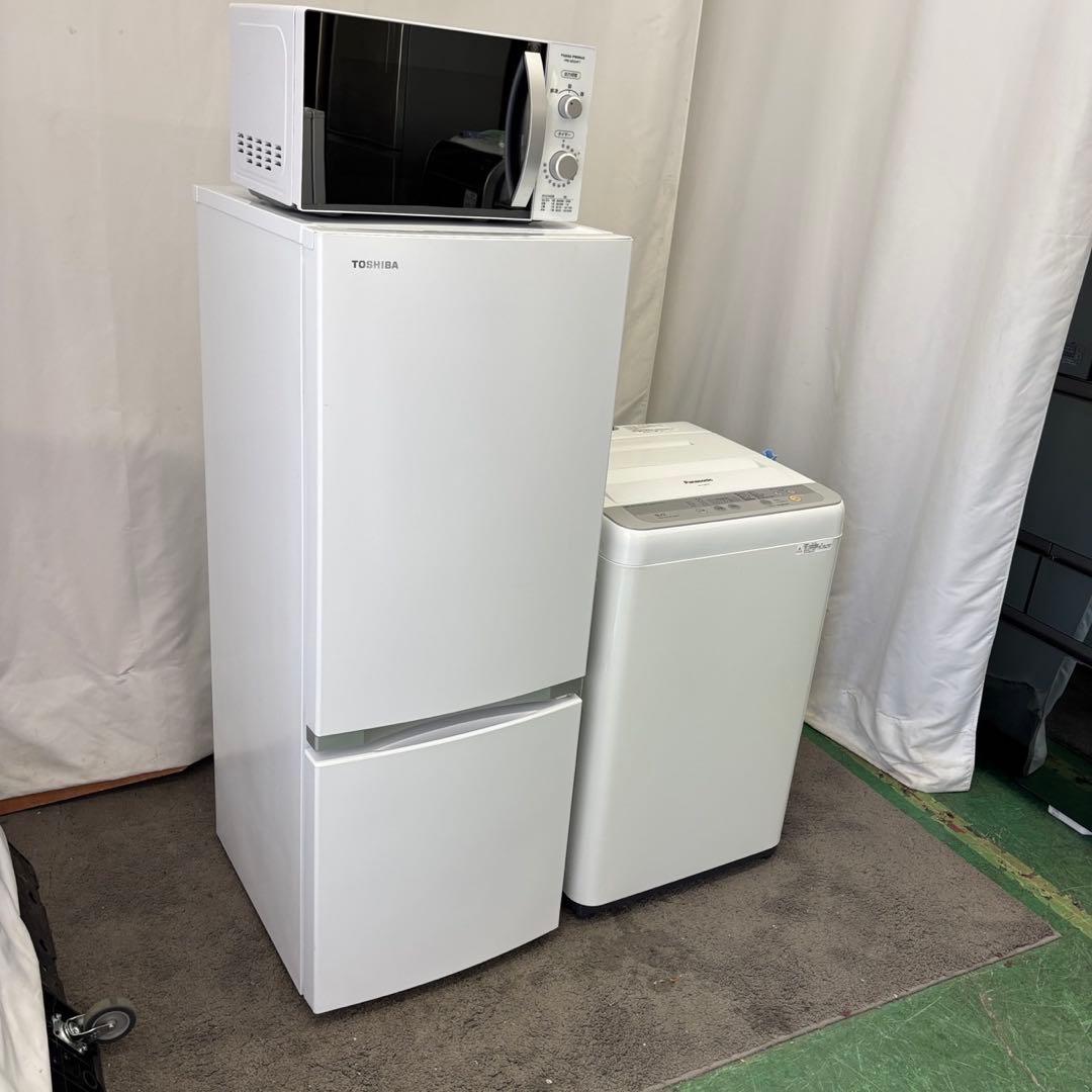 冷蔵庫　洗濯機　電子レンジ　パナソニック　一人暮らしセット　設置無料　安い