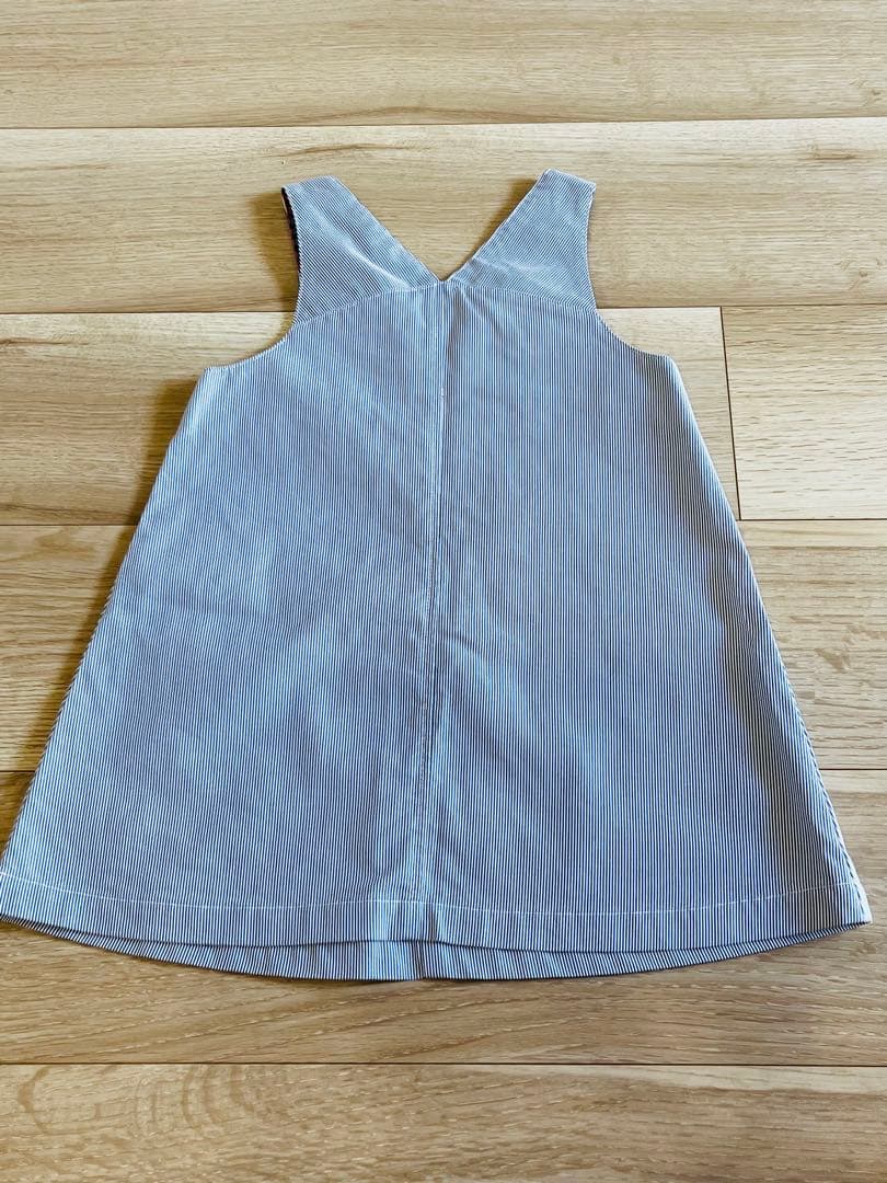 美品　familiar ジャンパースカート　90