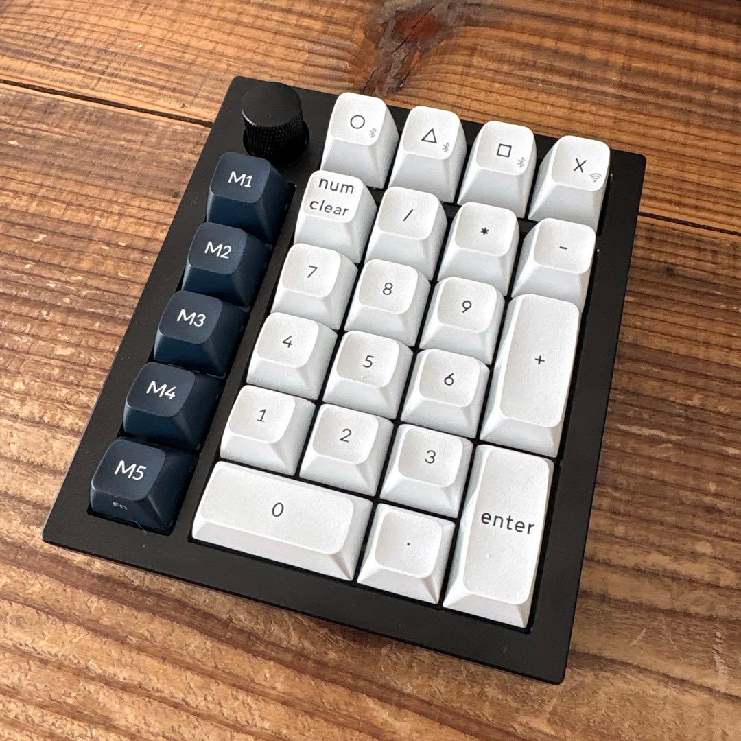 Keychron Q0 Max ワイヤレスメカニカルテンキー 静音赤軸