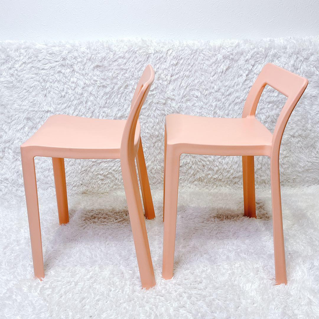 スタッキングチェア ダイニングチェア スツール 北欧 デザイナーズ 2脚セット