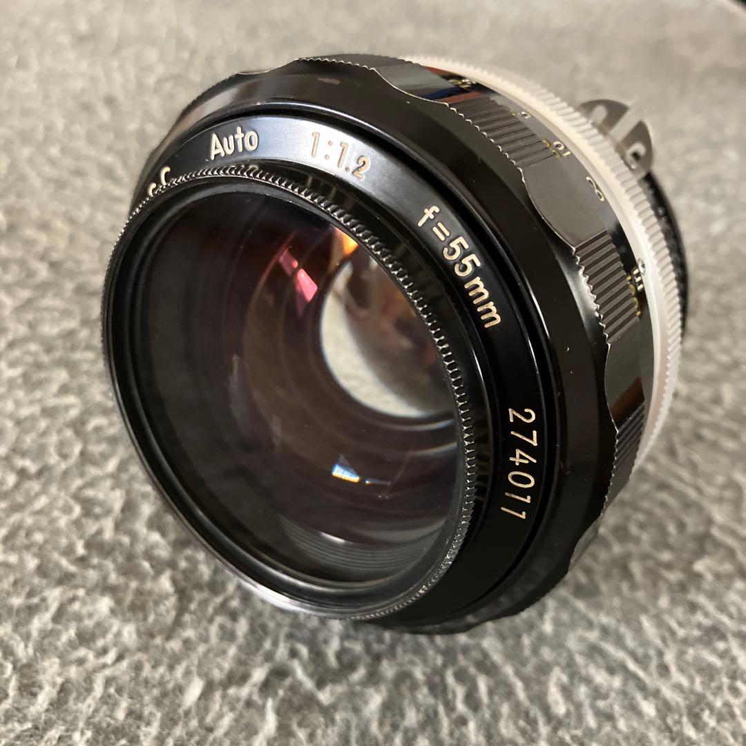 ⭐︎光学系美品⭐︎NIKKOR sc auto 55mm f1.2