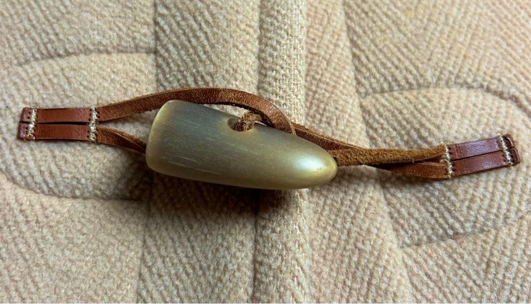 【美品】ニューヨーカー×ムーアブルック/80sウールヘリンボーンダッフルコート