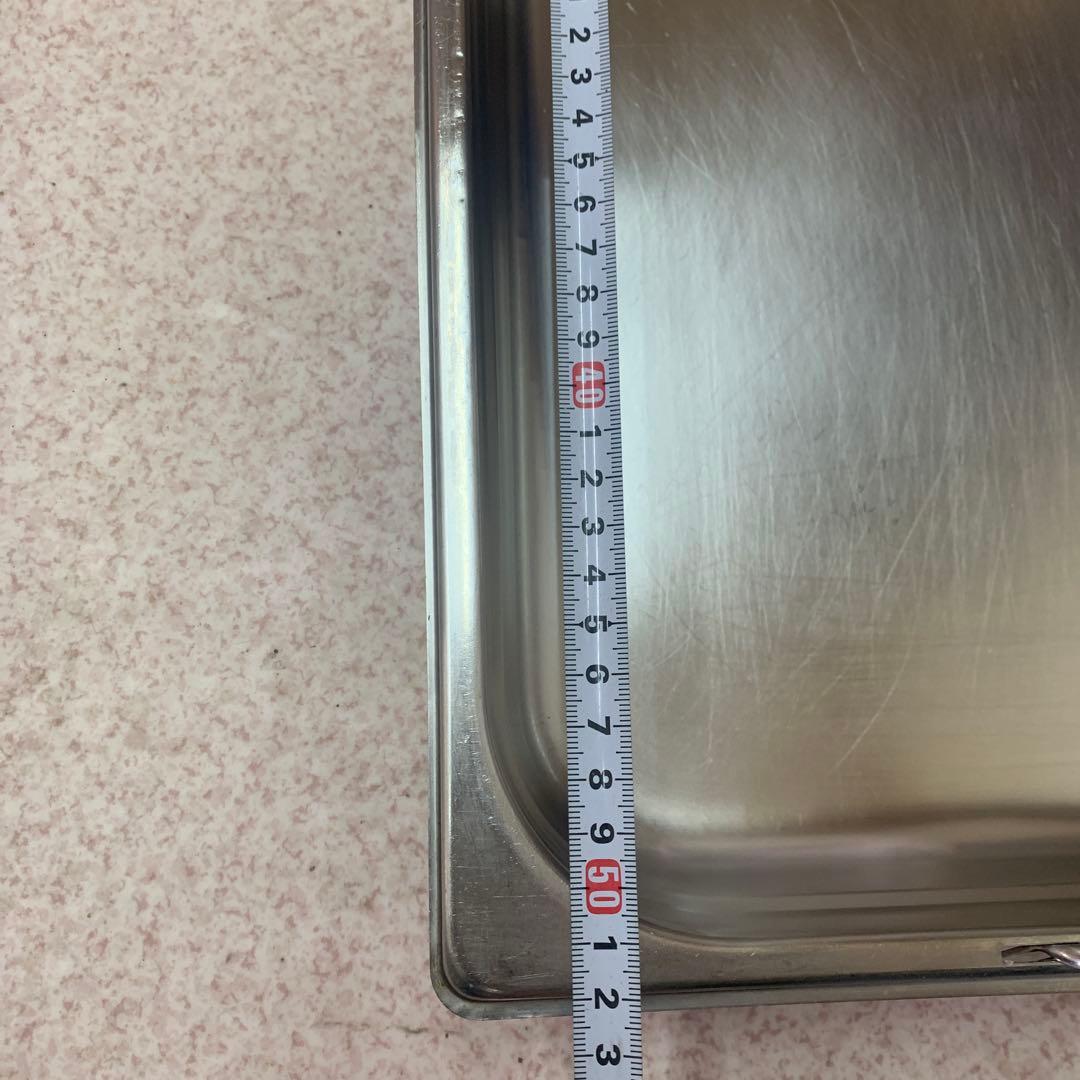 GN1/1ハンドル付きホテルパン6枚　蓋1枚