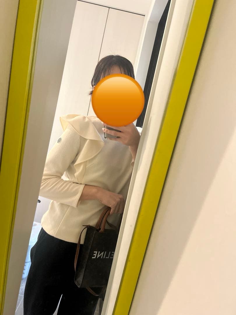 【ボーダーズアットバルコニー】ホワイトトップス