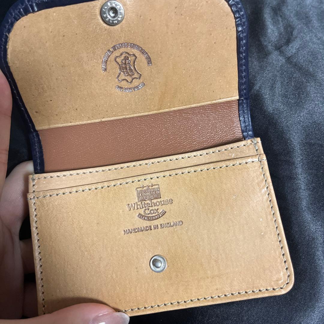 8月中値下げ‼️Whitehouse Cox レザーケース