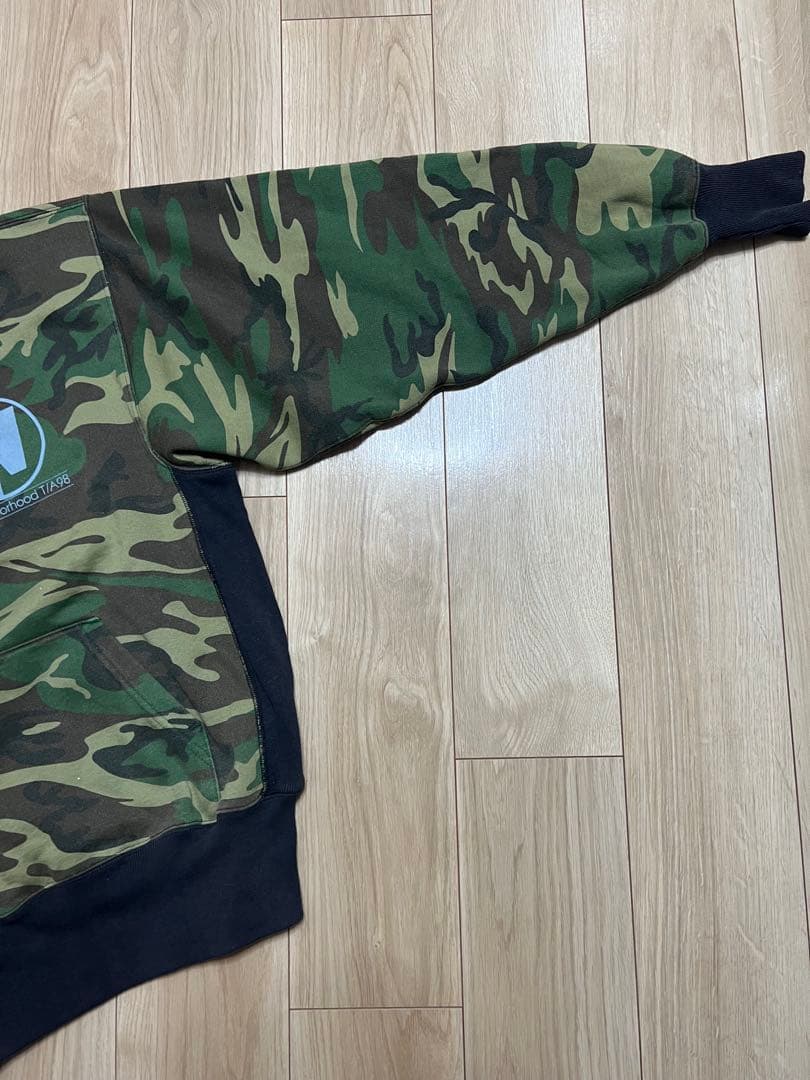 トーマス様限定　初期NEIGHBORHOOD ネイバーフッド迷彩裏起毛パーカーL