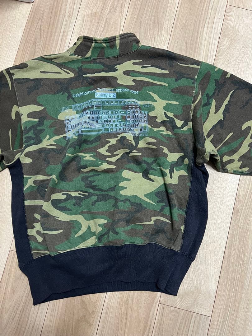 トーマス様限定　初期NEIGHBORHOOD ネイバーフッド迷彩裏起毛パーカーL