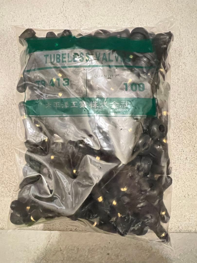 ⭐︎けろけろみけろ　TR413 チューブレスバルブ 100個入り