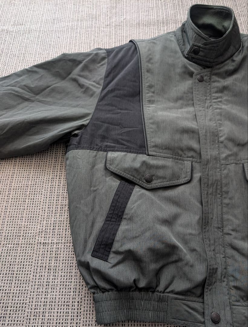 90s vintage スイングトップ ブルゾン ライナー付 短丈 古着 MA1