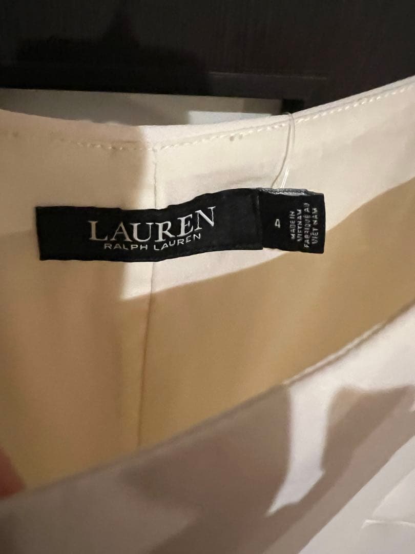 新品　ドレープワンピース　ラルフローレン