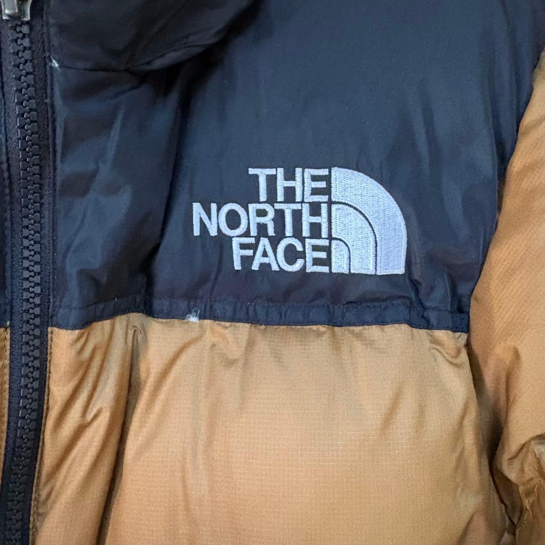 The North Face ヌプシジャケット　キャメル色