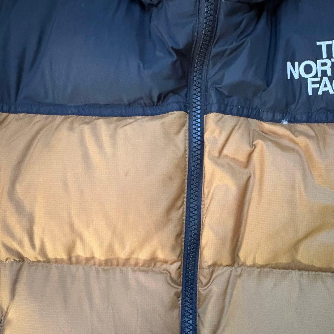 The North Face ヌプシジャケット　キャメル色