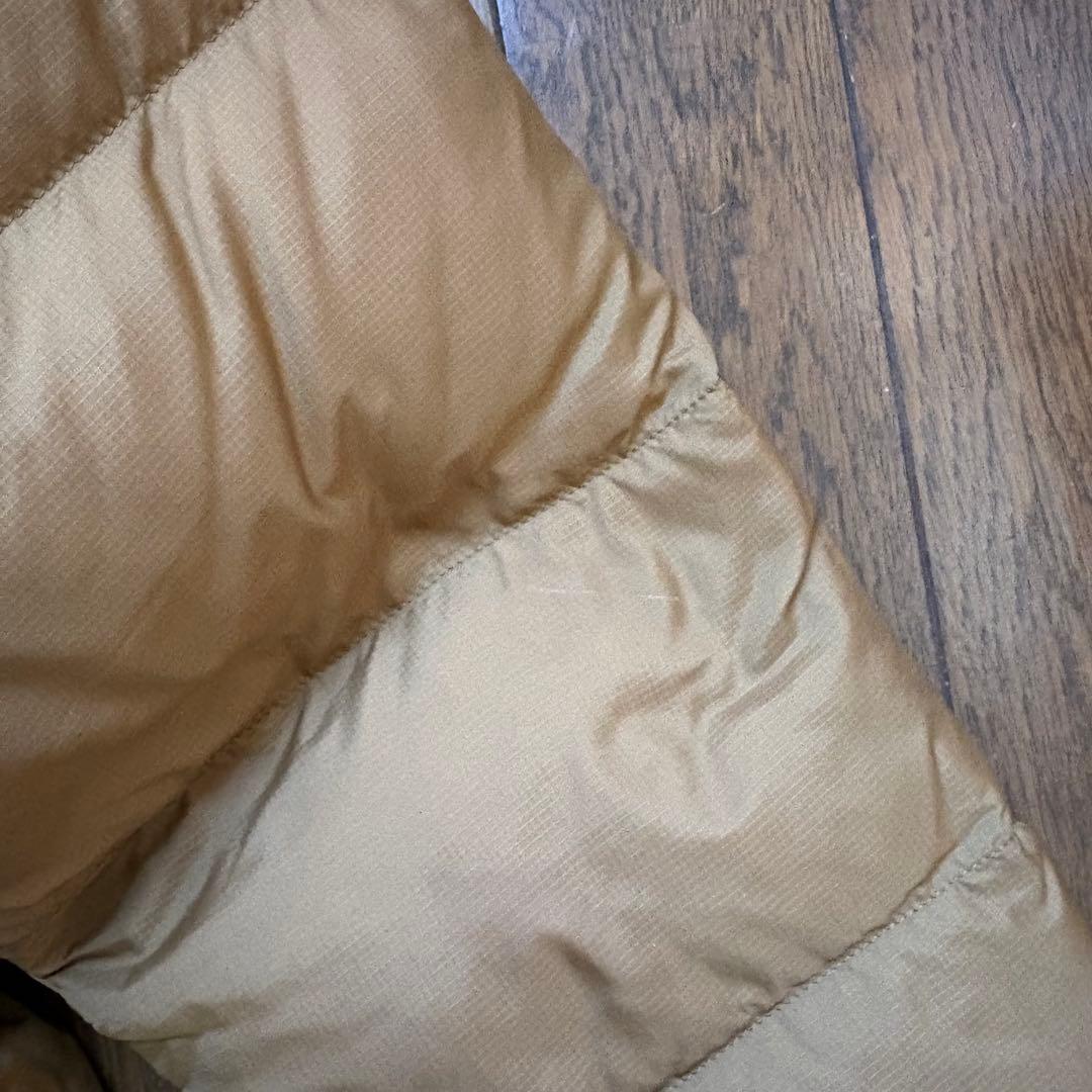 The North Face ヌプシジャケット　キャメル色