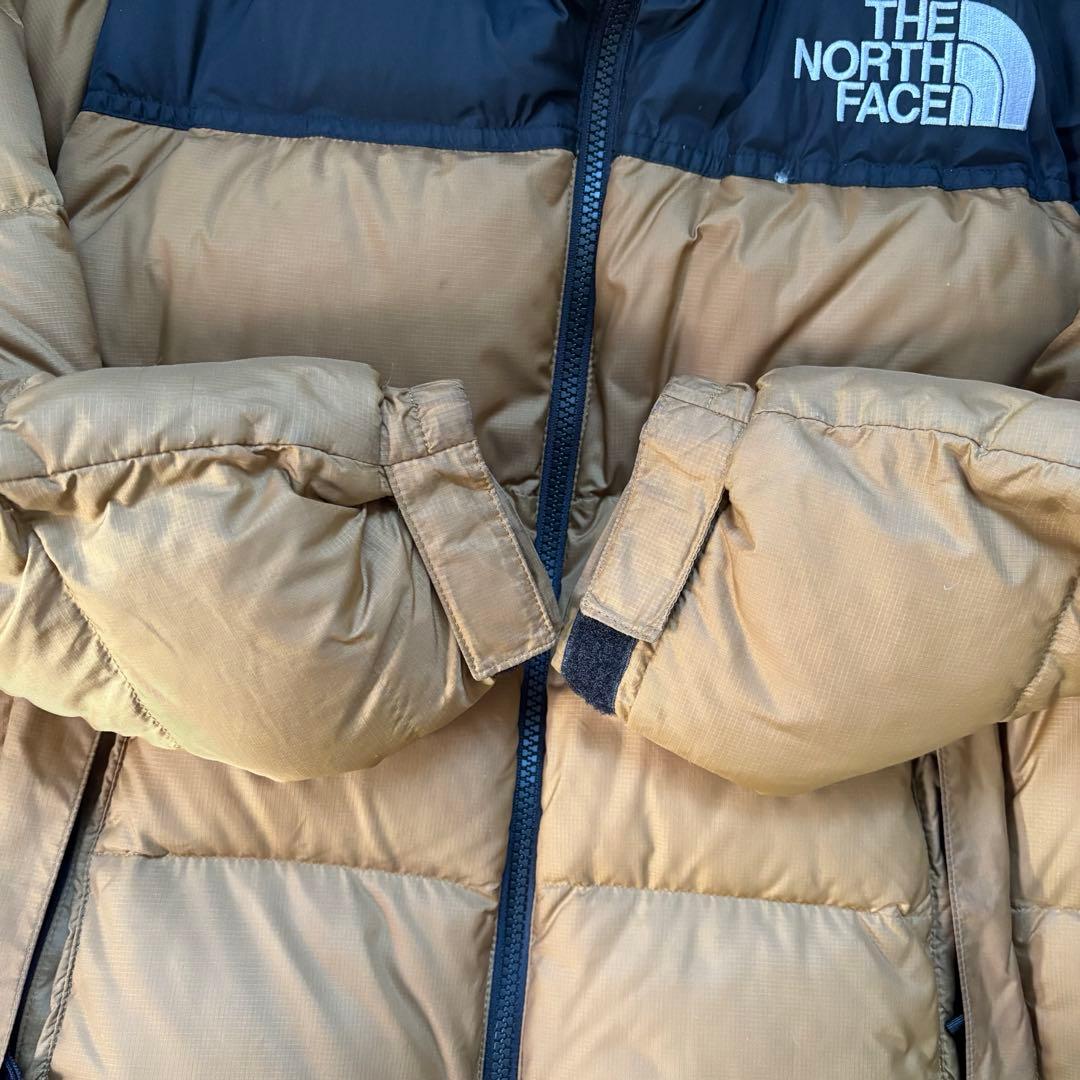The North Face ヌプシジャケット　キャメル色