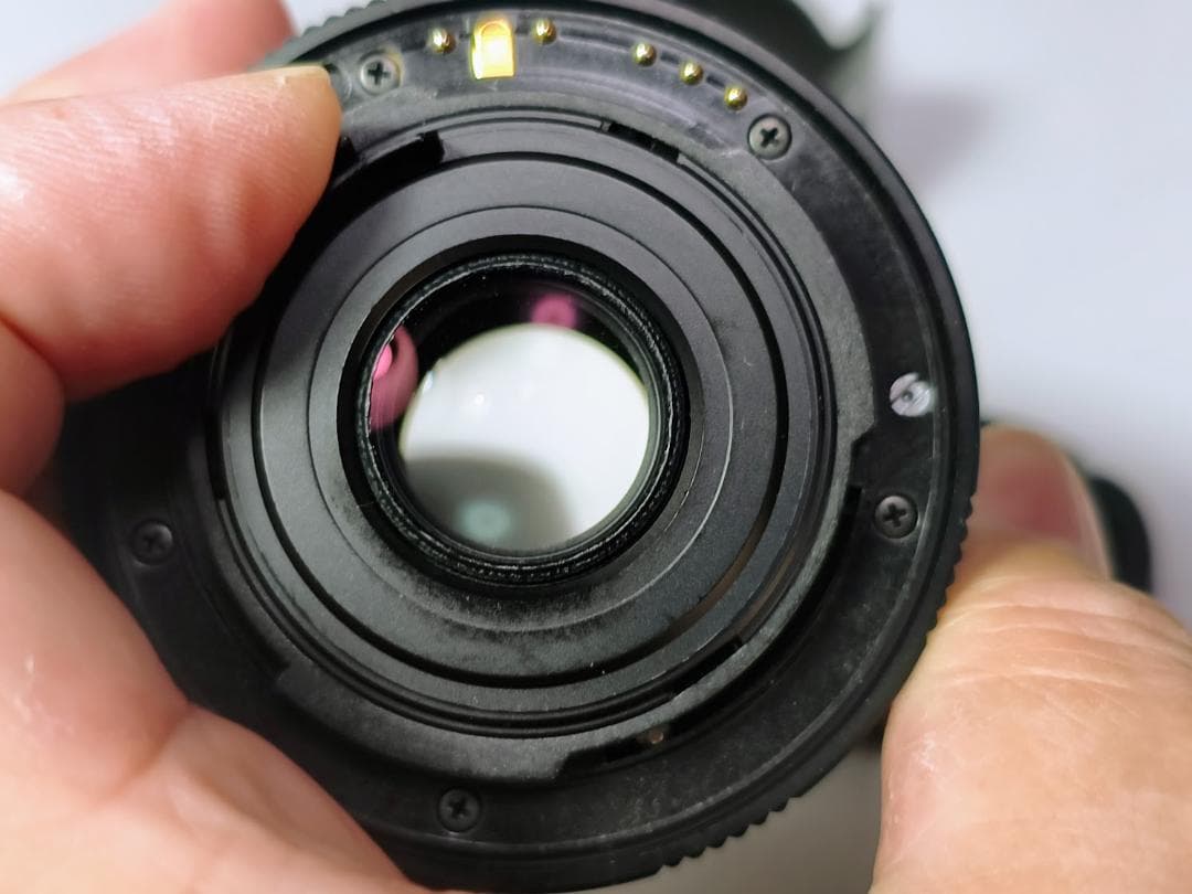 【黒死病対策、内臓電池交換】PENTAX K-50+18-55 純正充電器セット