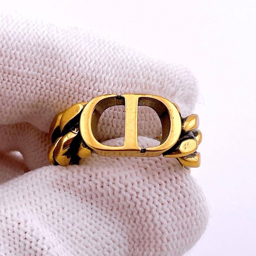 ★クリスチャンディオール★ 指輪 リング 30 モンテーニュ CDロゴ Lサイズ