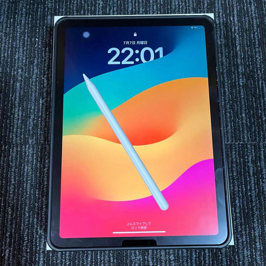 iPad Air 6 M2 128GB Wi-Fiモデル ケース·他社ペンシル付