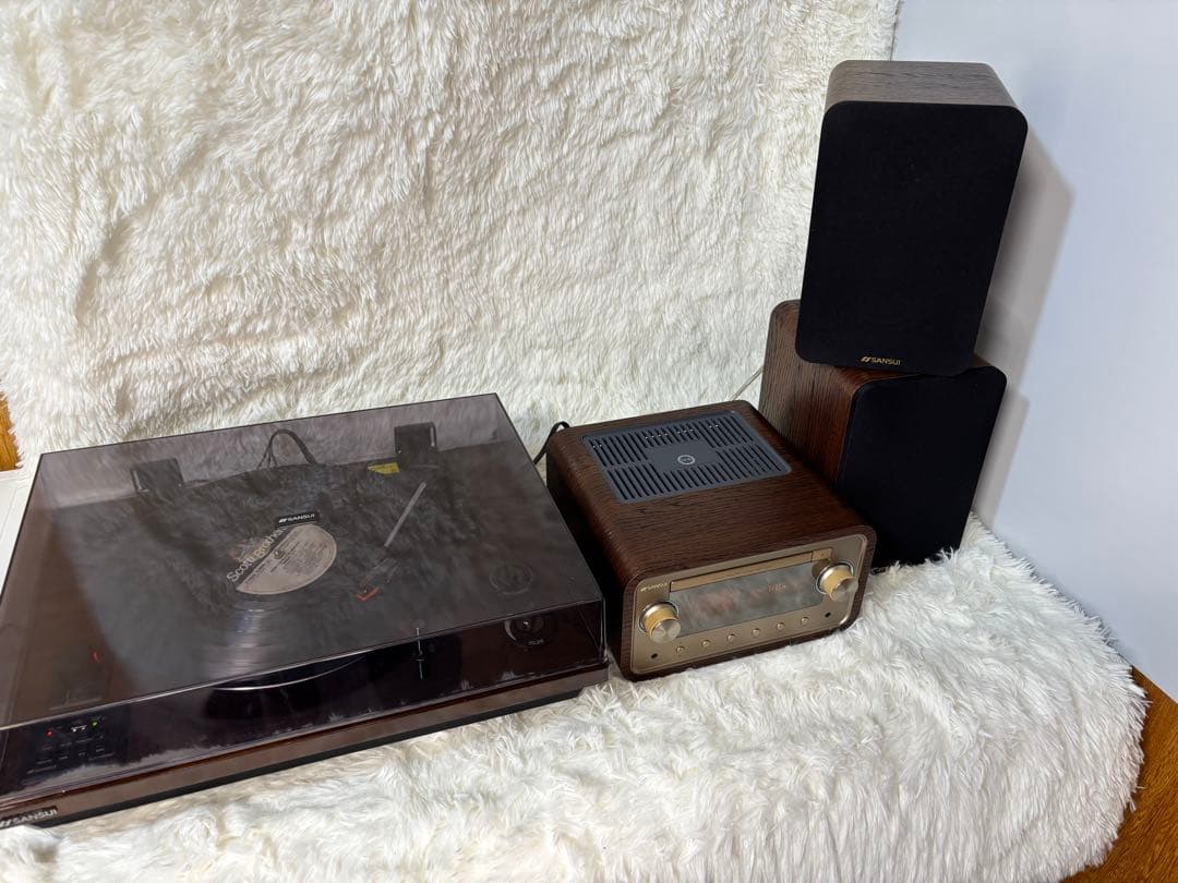 SANSUI 真空管ハイブリッドアンプ搭載ステレオ SMC-300BT