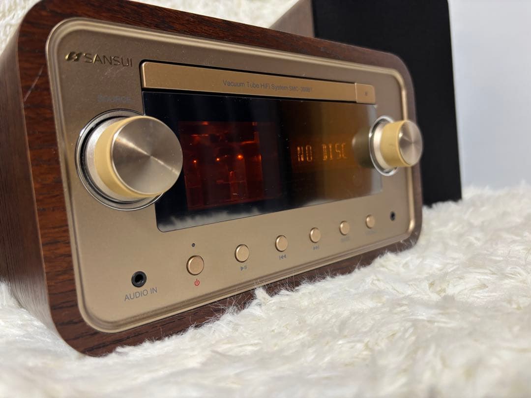 SANSUI 真空管ハイブリッドアンプ搭載ステレオ SMC-300BT