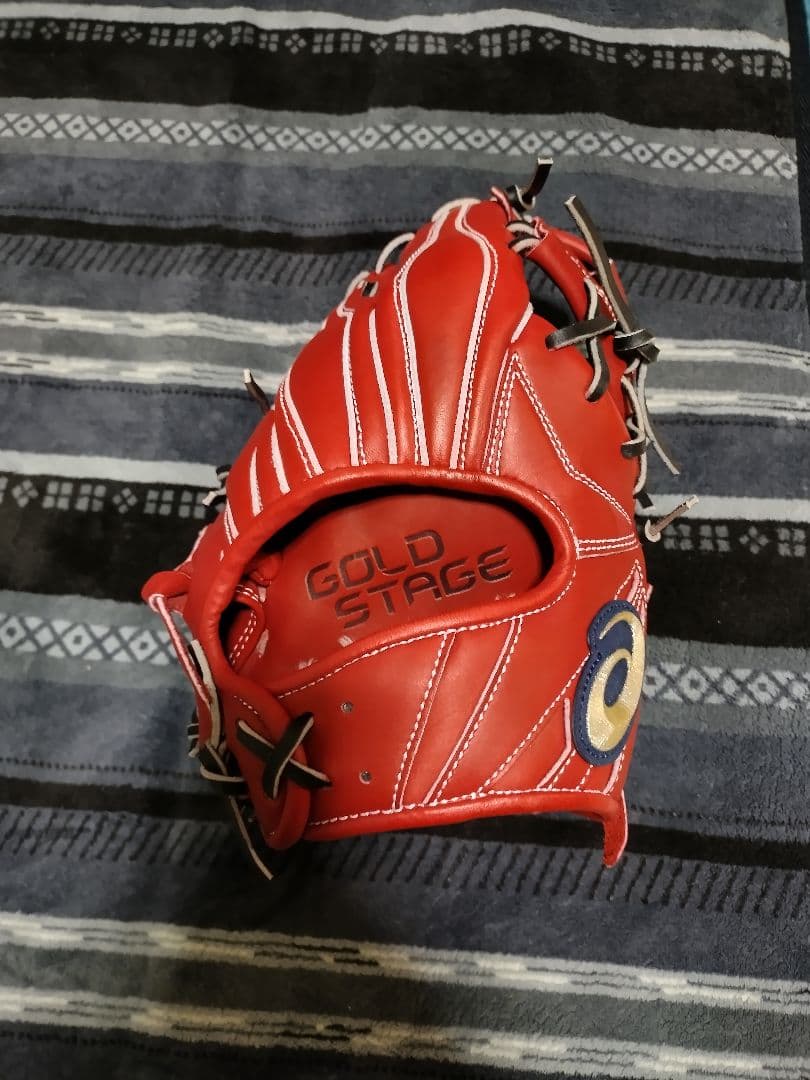 GOLD STAGE 軟式グローブ 内野手用【湯揉型付け済み】サイズ6