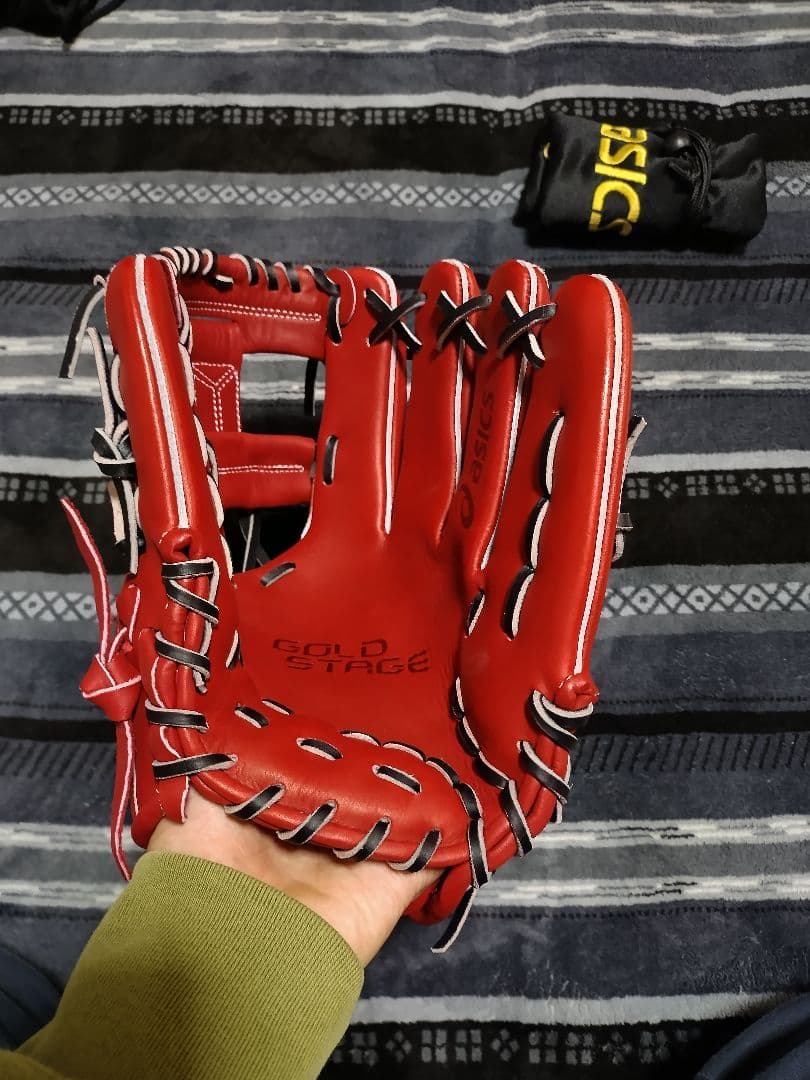 GOLD STAGE 軟式グローブ 内野手用【湯揉型付け済み】サイズ6