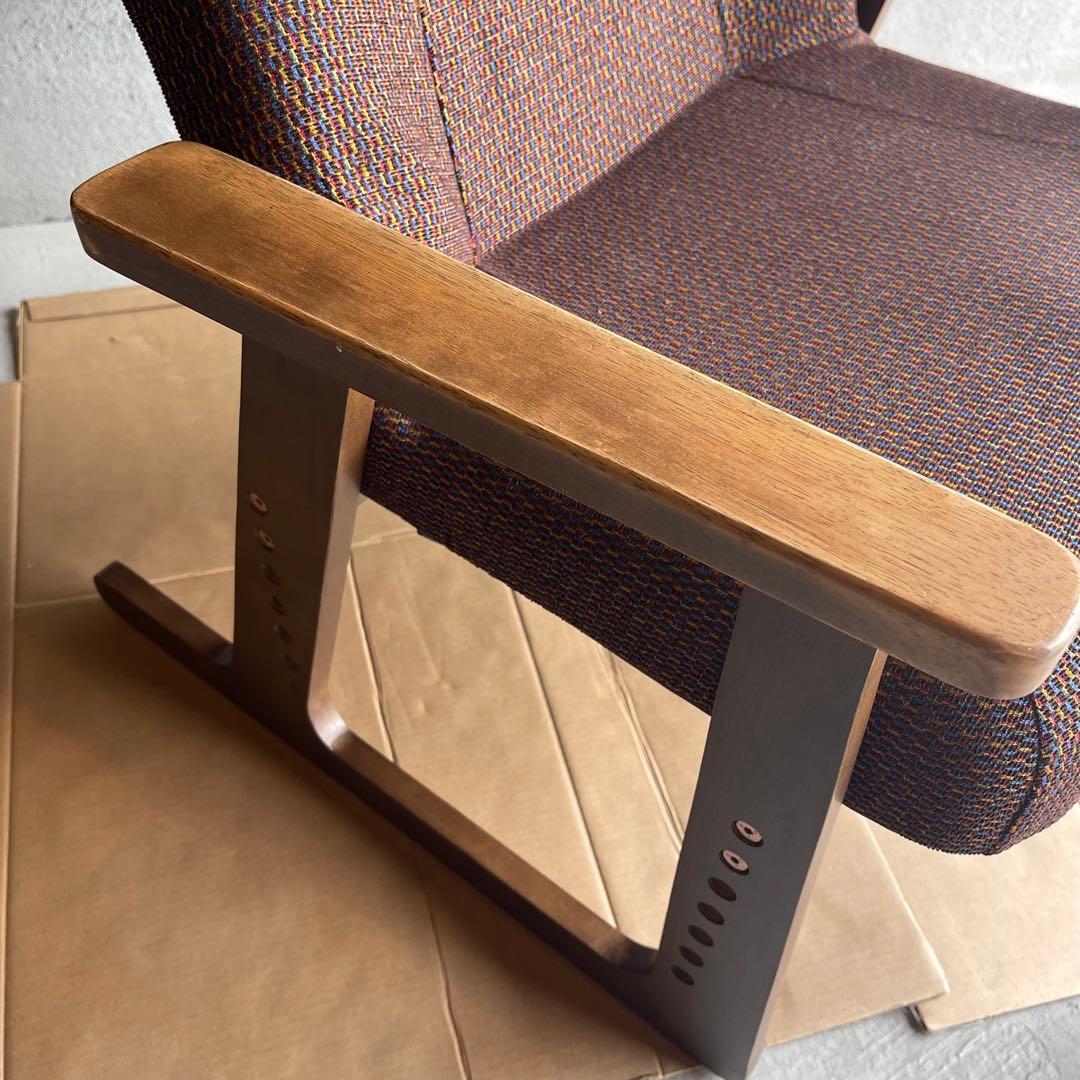 6m01_美品 ピントチェアリビング リクライニングチェア