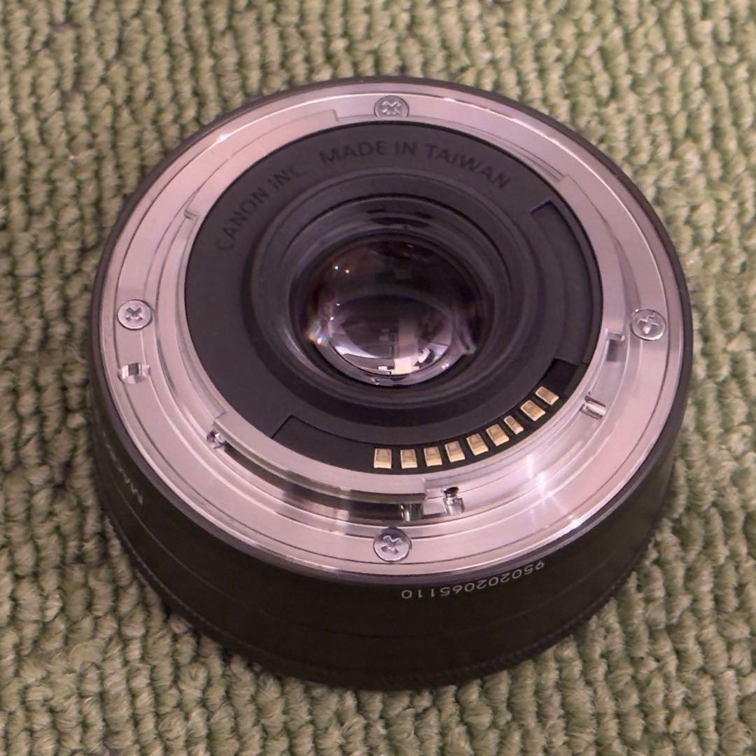 美品 Canon EF-M 22mm F2 STM プロテクター付