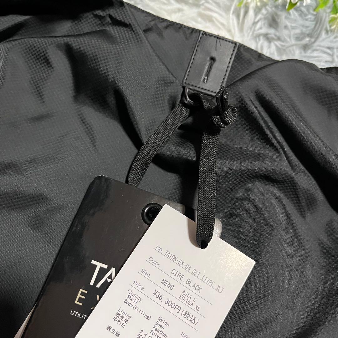 未使用　タイオンエクストラ　3way　ダウンジャケット　ヒーティングシステム　黒