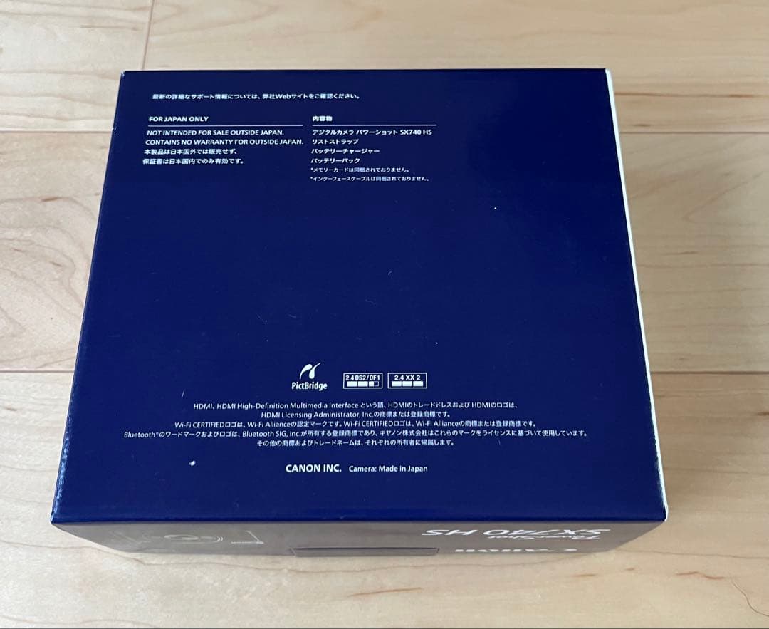 [新品.未使用]Canon PowerShot SX740 HS ブラック