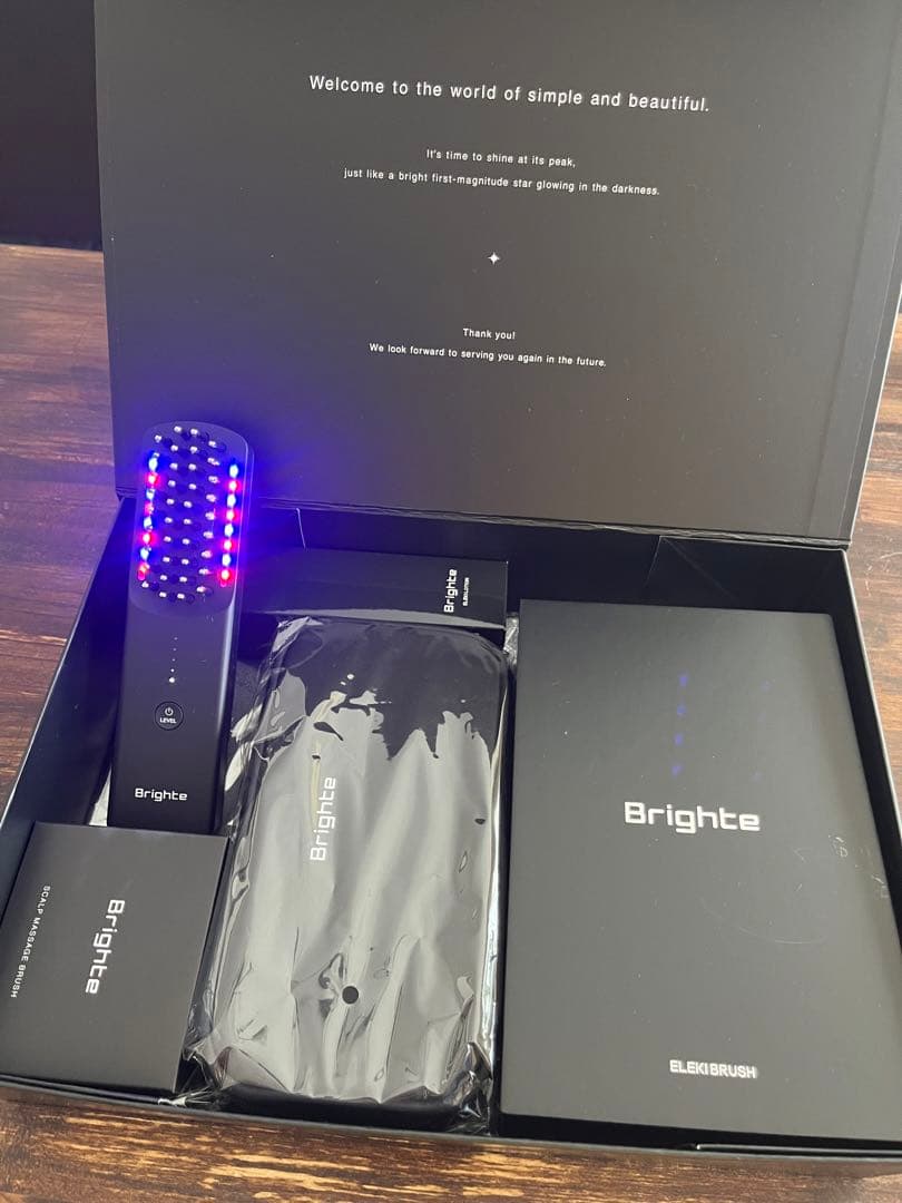 Brighte エレキブラシ １回のみ使用 極美品