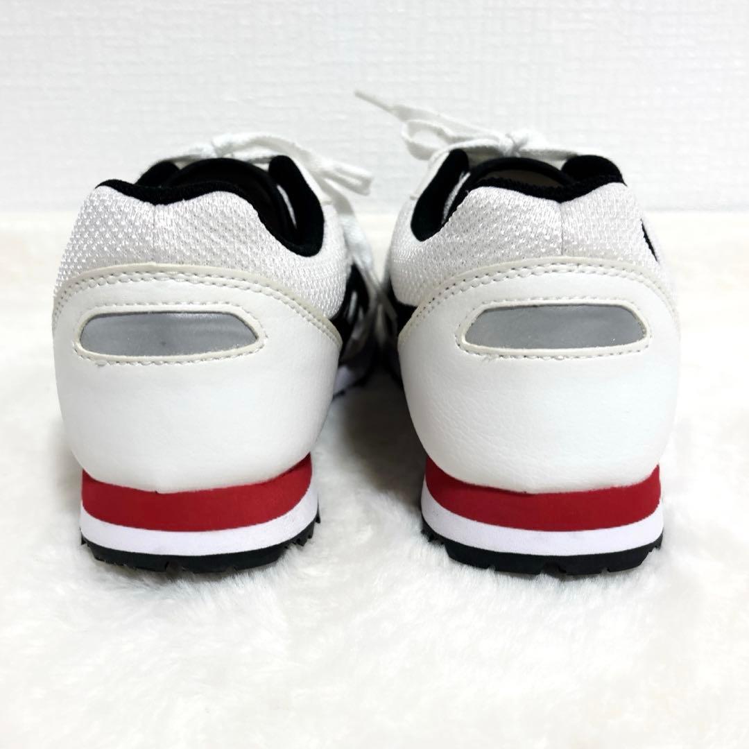 ASICS アシックス　安全靴　ウィンジョブ CP201 白　黒　 24.5cm