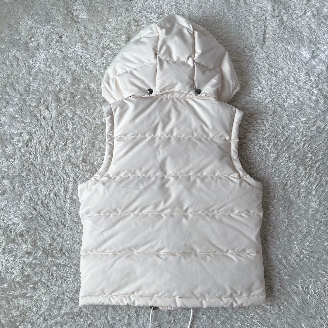 ポロラルフローレン ダウンベスト ポニー刺繍 アイボリー24年モデル