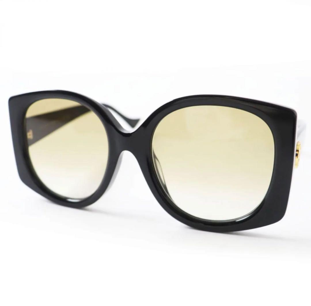GUCCI サングラス ブラック イエロー