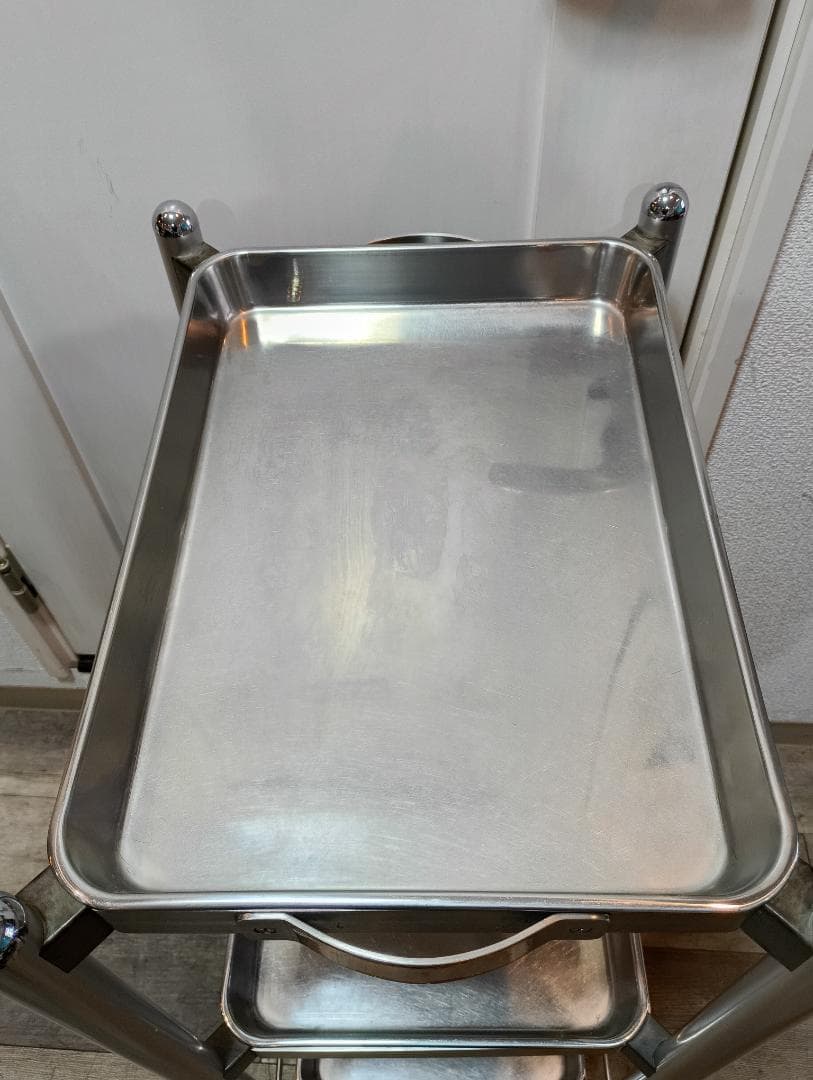 タカラベルモントステンレス 3段ワゴン