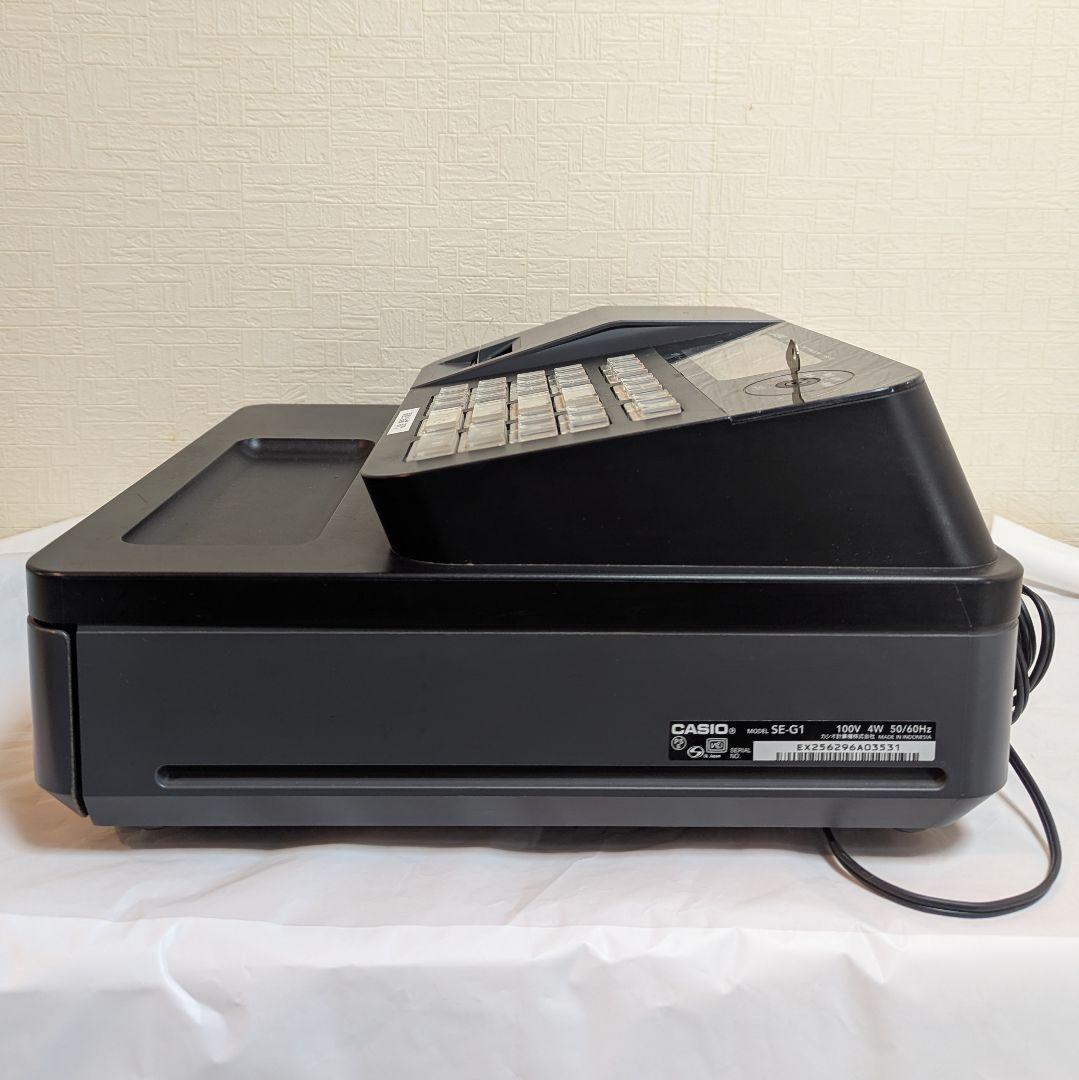CASIO レジスター SE-G1 ブラック コンパクト レトロ