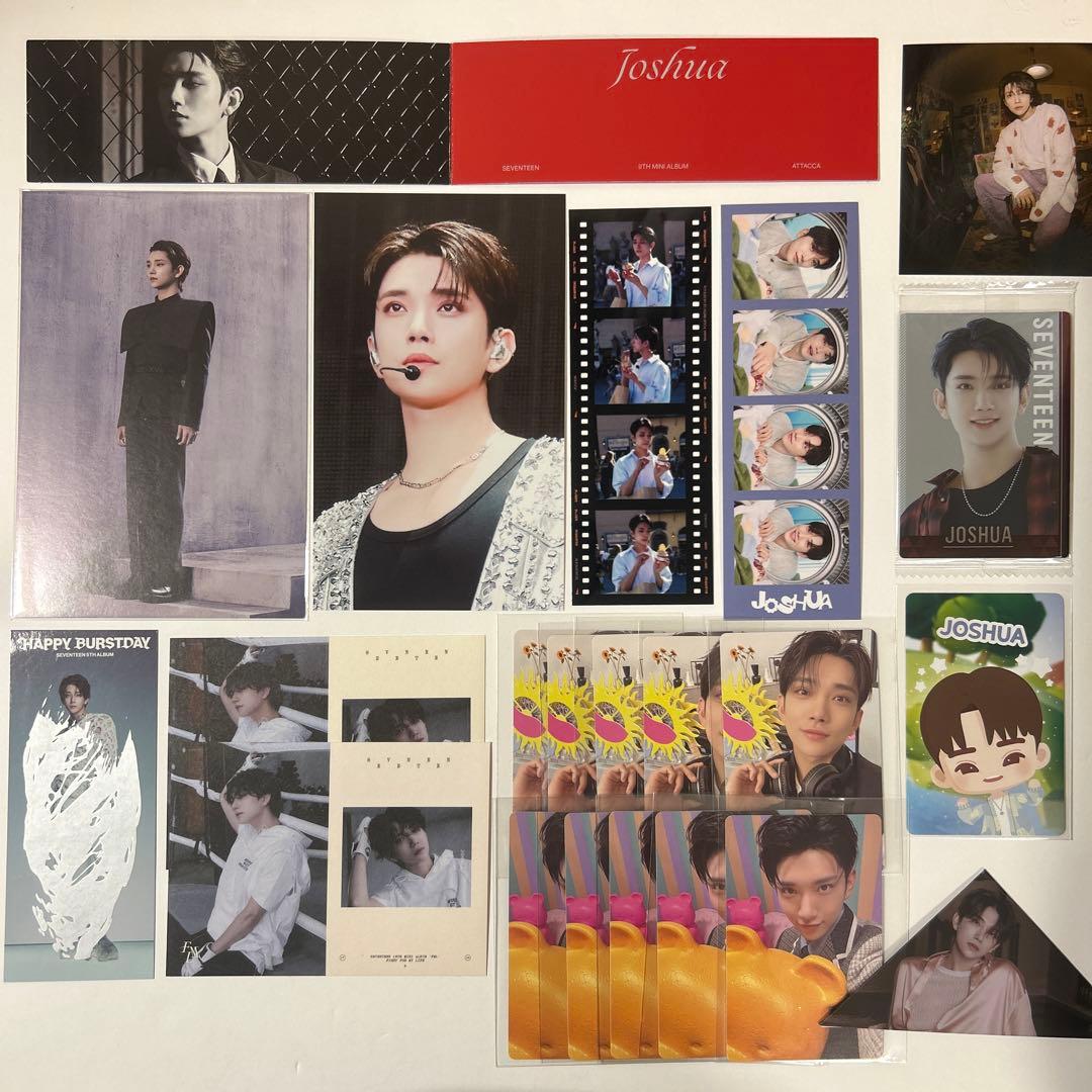 SEVENTEEN ジョシュア トレカ アルバム セット 全7P
