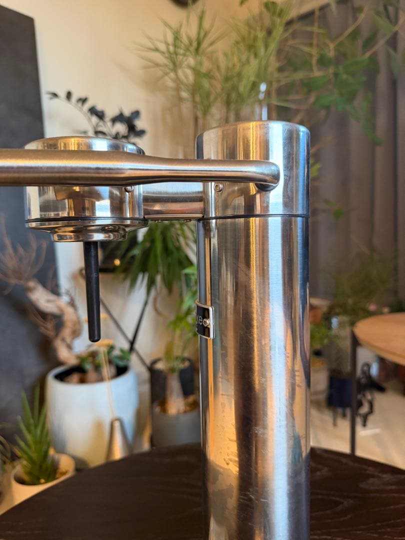 手動式炭酸水メーカー aarke ステンレス製