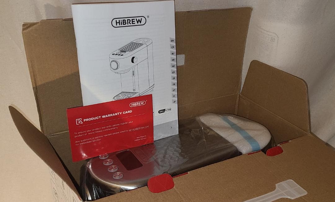 【新品同】 半自動　エスプレッソ　コーヒーマシン HiBREW H10B