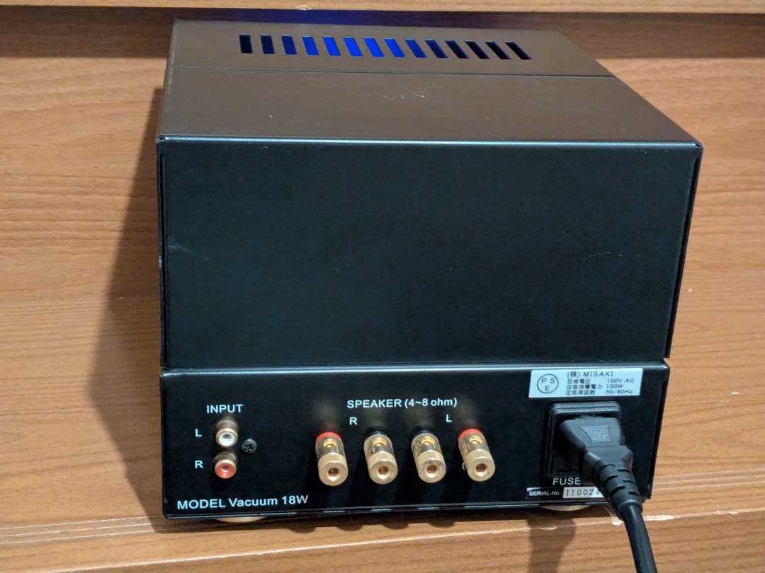 真空管アンプ MODEL Battler Vacuum 18W