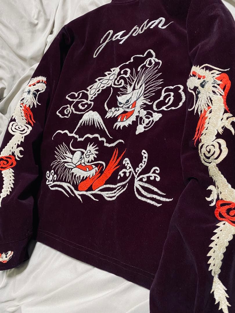 50s 日本 別珍 スカジャン ジャケット 限定 vintage Archive