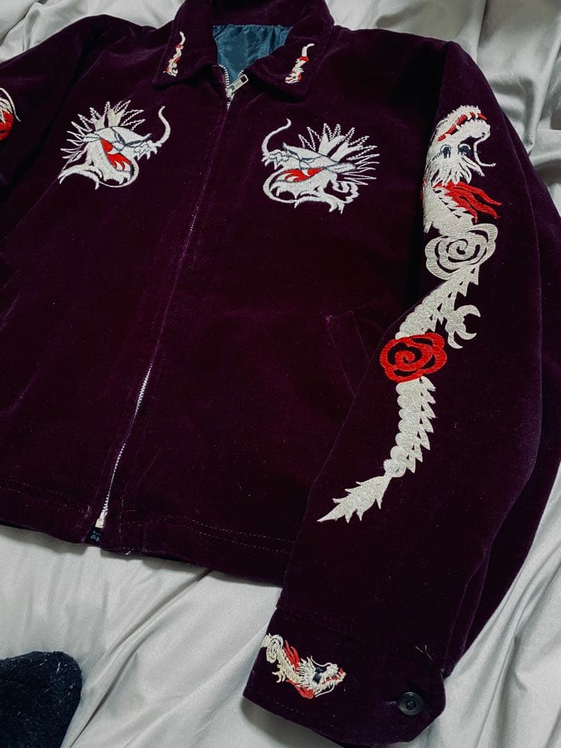 50s 日本 別珍 スカジャン ジャケット 限定 vintage Archive