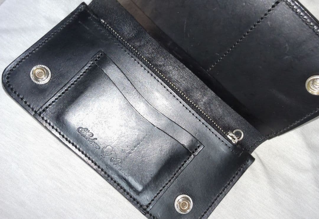 MODERNPIRATES黒い本革長財布