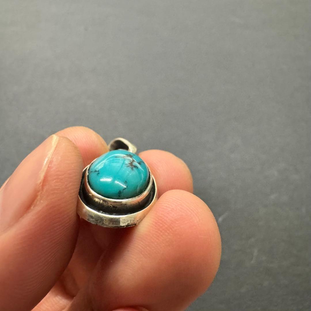 【silver925】ターコイズ ペンダントトップ