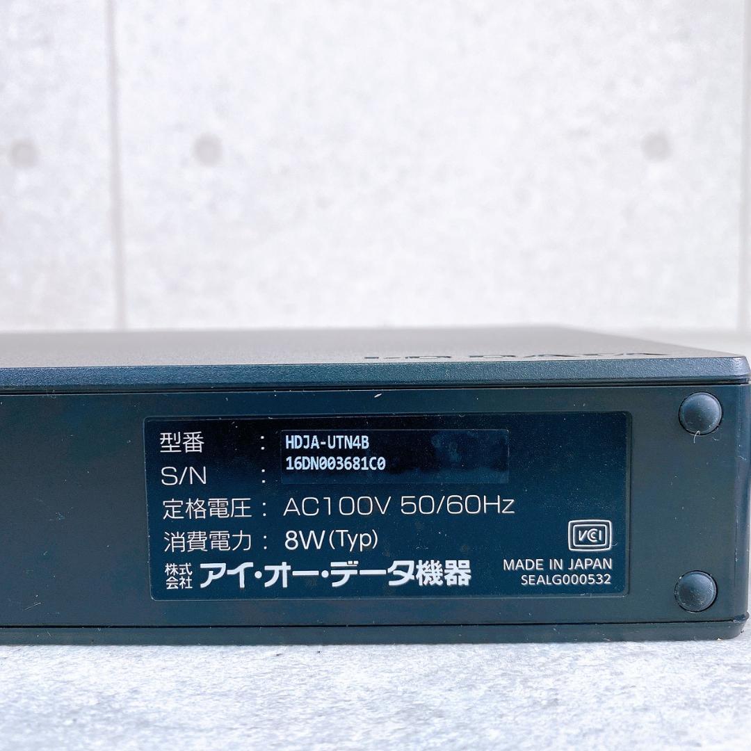 I-O DATA 外付け ハードディスク 4TB HDJA-UTN4B